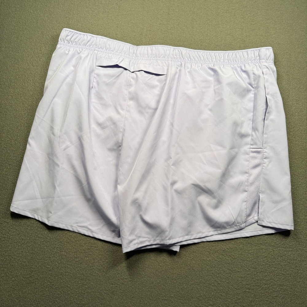 Nike Running Shorts Mens Size XXL Light Purple Lavender 5 in DV9363-515 - Picture 2 of 7